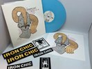 Iron Chic The Constant One US 2013 Baby Blue Vinyl Inserts Stickers LP Punk Rock