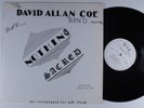 THE DAVID ALLAN COE BAND Nothing Sacred D.A.C. LP s