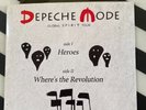 DEPECHE MODE-RARE-7 INCH-HEROES-BOWIE-LIVE-TOUR-LIVE-LP/CD-SEE MY AUCTIONS