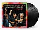 CHICK COREA AKOUSTIC BAND 3 LP VINYL NEW SEALED LIVE DAVE WECKL CONCORD