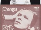 7 45 David Bowie - Changes GER Promo Single Top Condition RARE Long Hair Cover
