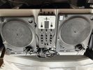 2 Technics Vinyl Decks 1 Dj Mixer And 50 Various Vinyls With Cables.