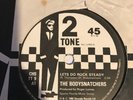 THE BODYSNATCHERS LET'S DO ROCK STEADY PAPER LABEL UK 45 2 TONE TWO TONE TT 9