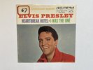 ELVIS PRESELY - HEARTBREAK HOTEL  RCA VICTOR 447-0605 PICTURE SLEEVE ONLY