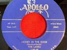The Larks - Shadrack / Honey In The Rock  - Apollo RARE ORIG R&B GOSPEL SOUL 45