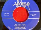 Bobby Smith & The Larks - My Lost Love / How Long - Apollo - RARE ORIG DOOWOP 45