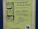 1st ANDY WARHOL COVER 1949 Carlos Chavez_A Program Of Mexican Music_Rare