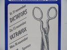ULTRAVOX Dictators SQUEEZE The Boys CONCERT POSTER Nov 1979 Eksit Rotterdam