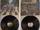 THE BEATLES ABBEY ROAD MISALIGNED APPLE LOGO & 9 x OTHER BEATLES & RELATED VINYL