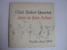 CHET BAKER QUARTET JAZZ @ ANN ARBOR PACIFIC JAZZ PJ-1203 1955 DG RED VINYL MONO