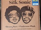 New Sealed An Evening with Silk Sonic Yellow Vinyl LP * NO HYPE Bruno Mars