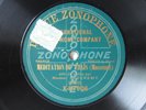 78rpm JULES BOUCHERIT Violin - MOZART & MASSENET - ZONOPHONE VERY RARE