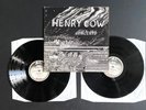 HENRY COW CONCERTS FIRST PRESS UK CAROLINE DOUBLE VINYL LP