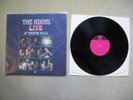 rare LP by the KINKS - live at kelvin hall.