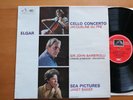 ASD 655 Elgar Cello Concerto Jacqueline Du Pre Barbirolli NM EMI Stereo B/W
