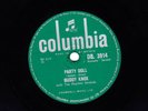 BUDDY KNOX ROCKABILLY 78 PARTY DOLL / MY BABY'S GONE UK COLUMBIA DB 3914 E-