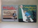 The Kinks  2 Vinyl LPs   Schoolboys in Disgrace & Give The People What They Want
