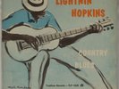LIGHTNIN’ HOPKINS: Country Blues US Tradition TLP 1035 Vinyl LP Early 60s