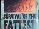Survival Of The Fattest Color Vinyl Record LP Blue Teal Swirl Fat Wreck Chords