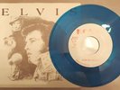 Elvis Presley LOVE ME(HIM) TENDER Poland PROMO BLUE Vinyl