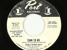 Northern Soul 45 - Chris Towns Unit - Turn To Me - Port - VG++ mp3