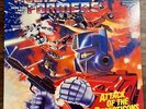 The TRANSFORMERS Attack of the Decepticons LP 1985 Hasbro Kid Stuff KSS5052