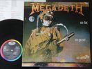 Megadeth – So Far, So Good... So What  LP VINYL THRASH METAL 1988 Metallica