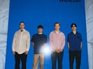 Weezer - Blue Album Self Titled Blue Marbled Exclusive Vinyl Record Ltd. VG