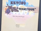 ZZ Top World Wide Texas Tour LP London Radio Promo Classic Rock Ultrasonic Clean