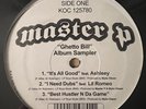 RARE ⭐️ Master P - Ghetto Bill 2006 Vinyl 6 Track Album Sampler No Limit Records