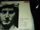 SUSKE QUARTETT : BEETHOVEN STREICHQUARTETTE NR.1,2&3 2LP 1969 ETERNA 825996/97