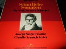 SZIGETI/ARRAU : BEETHOVEN SÄMTLICHE SONATEN FÜR VIOLINE UND KLAVIER 5LP BOX