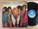 Hanoi Rocks – Self Destruction Blues   GERMANY  1983  LP   Vinyl  vg++