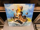 Circa Survive Descensus LP Sumerian 2014 YELLOW transparent colored vinyl EX