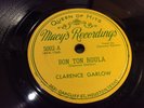 CLARENCE GARLOW-MACYS 5002-BON TON ROULA/IN A BOOGIE MOOD-TEXAS BLUES 78 VINYL E