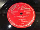 ALLEN BAUM (ALLEN BUNN) RED ROBIN 124-MY KINDA WOMAN/TOO MUCH COMPETITION 78 EX+
