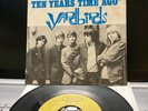 jeff beck/jimmy page yardbirds-sleeve vg+45rpm vg+happenings ten years time ago