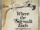 Shel Silverstein Where The Sidewalk Ends  LP FC 39412 1984 Disc & Cover *Promo*