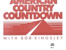 American Country Countdown With Bob Kingsley 4 Vinyl, LP Set 10-21-1989