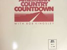 American Country Countdown With Bob Kingsley 4 Vinyl, LP Set 2-17-1989