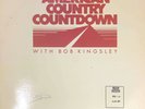 American Country Countdown With Bob Kingsley 4 Vinyl, LP Set 3-25-1989