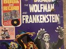 Vtg 1975 A STORY OF DRACULA THE WOLFMAN AND FRANKENSTEIN Comic Book Record RARE