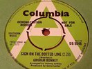 Graham Bonney : Sign On The Dotted Line UK rare EX+ demo vinyl 7
