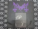MAYHEM Live In Leipzig LP 1993 NEAR MINT INSERT BLACK METAL  1BURZUM