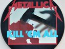 METALLICA – Kill 'Em All a vg- 1986 Vinyl PICTURE DISC UK  LP 1st original press