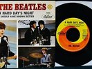 THE BEATLES A Hard Day's Night  45 w/Near Mint Picture Sleeve CAPITOL #5222