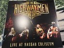 The Highway Men Live at Nassau Coliseum rare clear vinyl LP