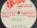 Leon Collard -Hello U.S.A.- Kentucky Country Bopper 45 acetate - Hear