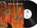 SLAYER Hell Awaits LP Ristampa con poster NUOVO Sigillato