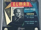 MISCHA ELMAN Grieg Violin Sonata With Joseph Seiger LP London LL 1253 FFRR